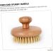 FRCOLOR 2 Pcs Bath Brush Set - Portable Massager & Scrubber for Body| Dead Skin Exfoliation| Handled Design| 10x10cm Sisal Brushes - Buy Online on GoSupps.com