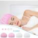 Jeffdad 4-Piece Sleeping Hair Network: Adjustable Mesh Bonnet & Night Hat for Women - Soft Elastic Chef Caps in Pink & White - Buy Online on GoSupps.com