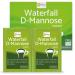 Waterfall D-Mannose Powder (12 x 3g Packets) - Travel Friendly in Pre-Measured Packets - Natural D-mannose sourced from Birch