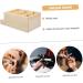 Beatifufu Box Grinding Head Storage Box Nail Salon Supply Nail Drill Bits Container Nail Tool Organizer Nail Polisher Organizer Nail Drill Bits Stand Manicure Polishing Heads Organizer - Buy Online on GoSupps.com