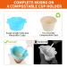 2023 Wokaar Nose Wax Kit - Long Lasting & Easy Hair Removal for Ear & Nose with Wax Beads - Buy Online on GoSupps.com