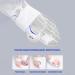 ALINZO Bunion Corrector - Orthopedic Big Toe Separator for Pain Relief - Non-Surgical Hallux Valgus Correction - Day & Night Support (Blue) - Buy Online on GoSupps.com