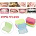 10 Box Ortho Wax for Braces | Dental Oral Care | Fruit Fragrance Gum Irritation Relief | Perfect for Orthodontic Treatment - Buy Online on GoSupps.com