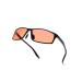 FL-41 Rose Tinted Blue Light Glasses for Migraine Light Sensitivity Eyestrain and Fluorescent LED Glare (Aluminum Metal)