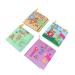 UPKOCH 4 pieces baby books educational toys cloth book toy baby toys toys cloth book for babies bagged teaching aids child