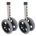 2 Pcs Walker Replacement Wheel Legs Walking Aid Accessories Wheels Elderly Tire Wheel Tire Tire Replacement Wheels