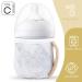 Milkboozii 4oz to 5oz Baby Glass Bottle Sleeve Reusable with Handle Neoprene Holder Moisture  Non-Slip Grip Insulator Covers for Natural Philips Avent Bottle (C   Wide Neck  White Marble) C - Wide Neck White Marble - Buy Online on GoSupps.com