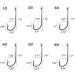 Fishing J Hooks Saltwater O'Shaughnessy Forged Stainless Steel 34007 Long Shank Trolling Hooks - 35pcs 7/0_35pcs - Buy Online on GoSupps.com