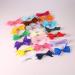 20-Piece Girls' Hair Clip Set - Soft Satin Ribbon and Metal Construction - Assorted Colors - Buy Online on GoSupps.com