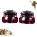 FOMIYES 2 Set manicure tool belt Tricolor nail stamping plate with cover nail art tool printing Nail set seal nail art stamp die mold nail polish nail Manicure tools tool nail stamper 3*3*2cm Red - Buy Online on GoSupps.com