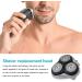 Buy New Upgraded SW-S7105 Replacement Shaver Head - 3-Blade Compatible with Sweet-LF Waterproof Electric Razors - Wet & Dry Shaving with Cleaning Brush - International Shipping Available - Buy Online on GoSupps.com