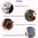 RIYAN 1Pc Disposable Fashion Color Temporary Hair Coloring Color Comb Dyeing Hair Dyeing Pigment Small Comb - Buy Online on GoSupps.com