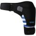 Magidal Shoulder Support Cuff | Neoprene Sleeve Wrap for Men & Women | Compression Belt for Gym | Blue Shoulder Care - Buy Online on GoSupps.com