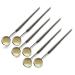 Pack of 6 Stainless Steel Makeup Mirrors for Eyelash Extensions - Perfect for Inspection - Buy Online on GoSupps.com