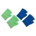minkissy 2 Pairs Gel Gloves Half Finger Glove Overnight Gloves for Dry Moisturizing Sleeping Gloves Grooming Glove Spa Gloves Moisturizing Gloves Leather Gloves Miss Hand Knitting 16X13X1CM