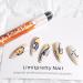 Nail Art Graffiti Stift - Fast Drying Acrylic Painting Pen for DIY Manicure | Waterproof Black Fine Detail Tool for Flower Patterns - Buy Online on GoSupps.com