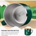 Kids Stainless Steel Milk Bottle with Scale, Anti-Scald Handle and Silicone Straw - Toddler's Eco-Friendly Drinking Cup - Buy Online on GoSupps.com