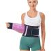 Back Support Back Brace Lumbar Support Lower Back Support Brace Breathable Lumbar Decompression Belt Waist Back Posture Back Support Belt(Pink X-Large) X-Large Pink - Buy Online on GoSupps.com