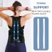 ABACKH Back Brace Posture Corrector for Women and Men - Adjustable Posture Back Brace for Upper and Lower Back Pain Relief - Improve Back Posture and Lumbar Support XL(37"-42") X-Large(37-42 Inches) - Buy Online on GoSupps.com