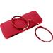 Armless Thin Reading Glasses - Lightweight Clip-On Nose Readers for Men & Women - 1 Pack 1.50 (Red - Buy Online on GoSupps.com