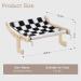 Cat Window Perch - Sturdy Plush Hammock Bed for Indoor Cats | No Drilling or Suction Cups | Durable Space-Saving Window Seat with Chessboard Pattern - Buy Online on GoSupps.com
