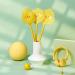 BAMFY 4 Pcs Fly Swatters Durable and Thickened Plastic Manual Fly Killer Heavy Duty with Long Handle Fly Swatters for Indoor Outdoor Mosquitoes Bees Flies Yellow - Buy Online on GoSupps.com