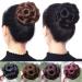 Hair Bun Brazilian Real Hair Braided Bun Hair Piece Braided Bun Donut Claw Clip Style Wig Extensions Real Hair Ladies Hair Bun Hair Extension Hair Piece (Color : D) - Buy Online on GoSupps.com