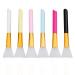 Karaa 6 pcs face masks brush silicone mask brush silicone brushes Face brush for mask body butter diy eye masks serum face masks