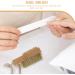Beavorty Nail Cleaning Brush Handle Grip Fingernail Brush Nail Scrubbing Brush Manicure Pedicure Tool for Men Women - Buy Online on GoSupps.com