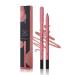 KISSIO Lip Liner,Creamy Lip Liner Pencil,Long Lasting Lip Liner with Sharppens,Matte Lip Liner Smooth and Soft,Non-Dry,Easy to Use,Cruelty free,0.02 oz(03#Whisper)