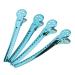 Magideal 12x Hairdresser Compartment Clips - Blue Sectioning Clamps for Salon & DIY Hair Styling - Buy Online on GoSupps.com