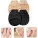 Holibanna Lace Forefoot Pads - 4 Pairs Comfort Metatarsal Socks for Women | Sweat Absorbing Peep Toe Heel Cushions - Buy Online on GoSupps.com