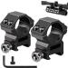 LONSEL 1'' Scope Rings: High & Medium Profile 1 Inch Mount Rings for Picatinny Rail - 2 Pack - Buy Online on GoSupps.com