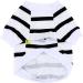 Zweitea Dog Shirts for Small Dogs | Summer Striped T-Shirts & Heart Sweatshirts | Soft Cotton Chihuahua Clothing XS - Buy Online on GoSupps.com