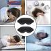 3D Blackout Sleep Eye Mask - Adjustable & Portable for Travel, Office, Yoga & Home | Nap Mask for Better Sleep - Buy Online on GoSupps.com