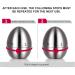 Stainless Steel Egg-Shaped Timer | 60-Minute Manual Reminder for Efficient Mornings | International Shipping Available - Buy Online on GoSupps.com