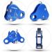 WILDKEN Climbing Ascender Fall Protection Belay Device Climbing Rope Grab for Rock Climbing Mountaineering Tree Arborist Expedition Caving Rescue Aerial Work Blue - Buy Online on GoSupps.com