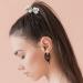 Yolev 3PCS Pearl Hair Tie Set - Elegant Pearl Hair Accessories for Women and Girls - Buy Online on GoSupps.com
