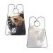 Bear Head Print Beard Bib Apron | Non-Stick Hair Catcher for Men | Perfect Shaving Gift | One Size Black - Buy Online on GoSupps.com
