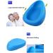 NEDLON Contoured Bedpan for Females and Men Firm Thick Stable PP Bed Pan Potty Urinals for Elderly and Bedridden Patients Home Use (Color : Blue+White) - Buy Online on GoSupps.com