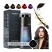 Shampoing colorant pour cheveux shampooing instantan 3 en 1 soin des cheveux shampooings teinture instantan e shampooings noirs pour couvrir les cheveux (noir)