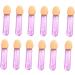 Baluue 100pcs Eyeshadow Brush Kit Beauty Sponge Women Eyeshadow Applicator Makeup Eye Sponge Violet 3.6X1.2 cm Violet - Buy Online on GoSupps.com