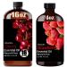 Cherry Essential Oil 16 Fl Oz and Strawberry Essential Oil 4 Fl Oz for Diffuser Humidifier Yoga Cleaning DIY Candle Soap Making Perfume Gift for Essential Oils