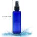 KKONHII 3Pcs Transparent Square Plastic Cosmetics Spray Bottles - 3oz Fine Mist Face Spray, DIY Homemade, Easy Carry - 100ml - Buy Online on GoSupps.com