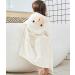 Gneliwm Baby Hooded Bath Towel Swaddle Wrap Blanket - Ultra Soft Coral Velvet Poncho for Newborns - White Sheep Design - Buy Online on GoSupps.com