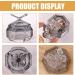 FOMIYES Nail Art Glass Cup Crystal Acrylic Nail Dappen Dish Cup Manicure Nail Dish Monomer Bowl Manicure Glass Cup Nail Liquid Cup with Metal Lid - Buy Online on GoSupps.com