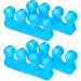 Molain 4Pcs Toe Separators Pedicure Pedicure Toe Separators Repeatable Washable Toenail Dividers Toe Separators for Nail Polish Application (Style D) - Buy Online on GoSupps.com