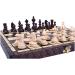 Chess Set Portable Folding Set with Hand Carved Chess Pieces and Beech Chessboard Decor Gift Board Game Chess Pieces (Size : 36cm) (36cm) - Buy Online on GoSupps.com