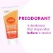 Lume Whole Body Deodorant - Mini Travel Size Invisible Cream Tube - Trial Size - 72 Hour Odor Control - Doctor Developed - Aluminum Free Baking Soda Free - .5oz (Pack of 2) (Clean Tangerine) - Buy Online on GoSupps.com