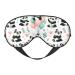 Double-Sided Eye Mask Eye Sleep Shade Cover Pandas-Balloons-Hearts Unisex Night Sleeping Mask